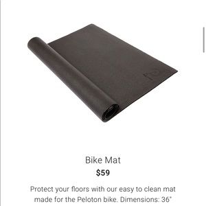 Brand New Unopened Peloton Bike Mat Sells for 60$